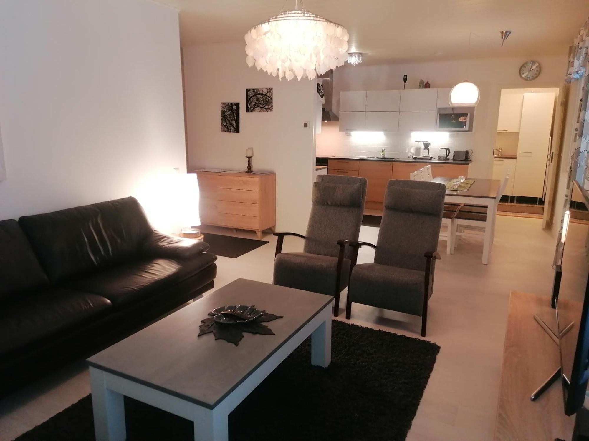 Majoituspalvelu Nurmi Apartment Oksapolku 2 B Deluxe Huoneisto 103M2 Раахе Экстерьер фото